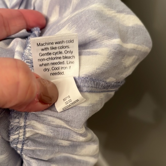 Darling 9 West lilac sundress! Sz L - Picture 7 of 8